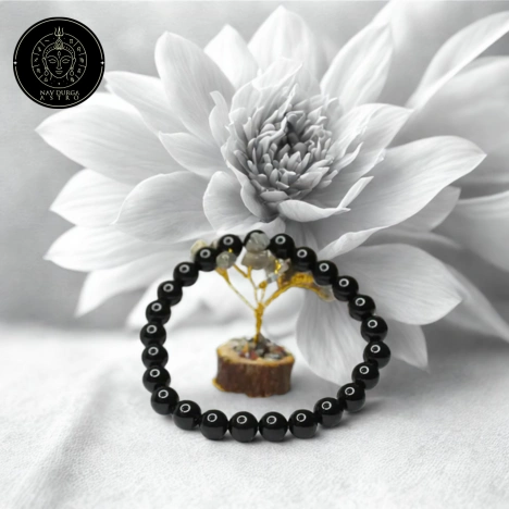 Black Obsidian Bracelet - For Stability And The Right Path